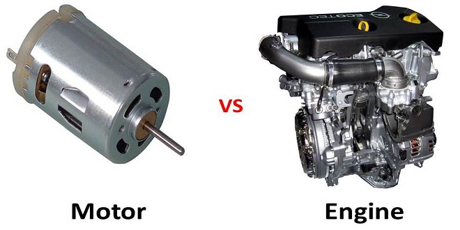Semantic Difference Between “Engine” And “Motor”